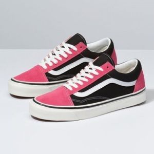 Vans Anaheim Old Skool 36 DX Trainers - Pink/Black